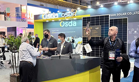 2022년 Intersola South America의 Osda solar