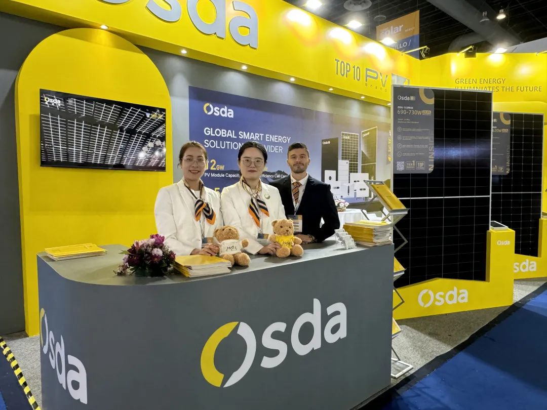 멕시코에서 빛을 쫓아, 탄소 제로의 꿈을 함께 건설하다 | Osda Solar at Intersolar Mexico 2024